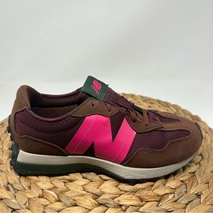 New Balance 327 Sneakers Big Kid Rich Earth Hi‑Pink Size 3.5